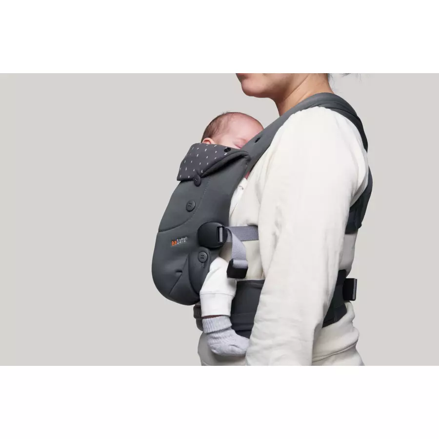 BeSafe Babytrage Newborn Haven Anthracite Forest