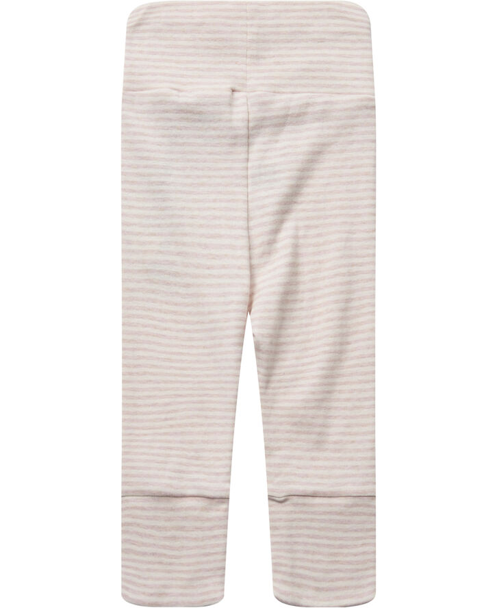 Magasin du Nord Collection Newborn leggings GOTS Rose stripe