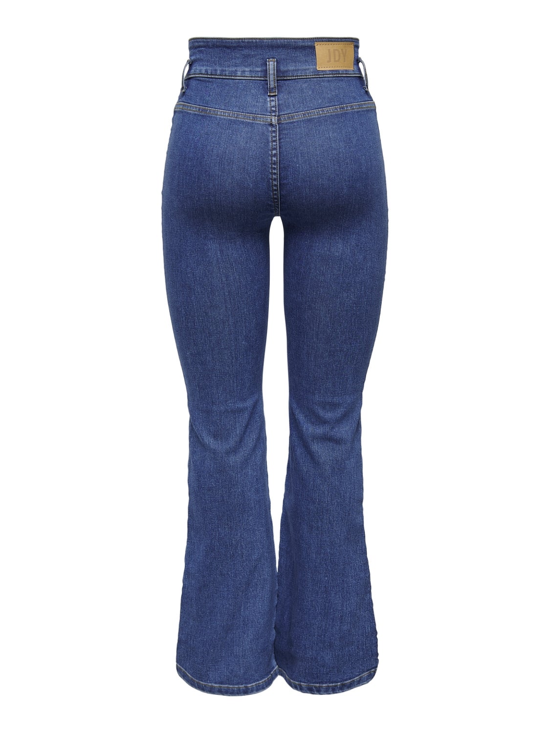 JDYNEWNIKKI Hohe Taille Ausgestellt Jeans Medium Blue Denim