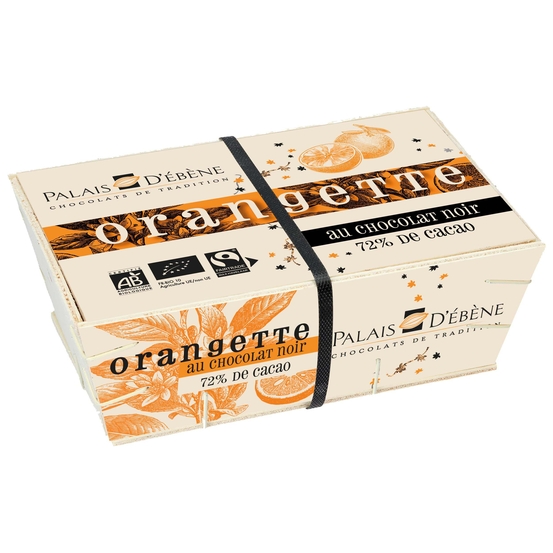 Orangette au chocolat noir 120g