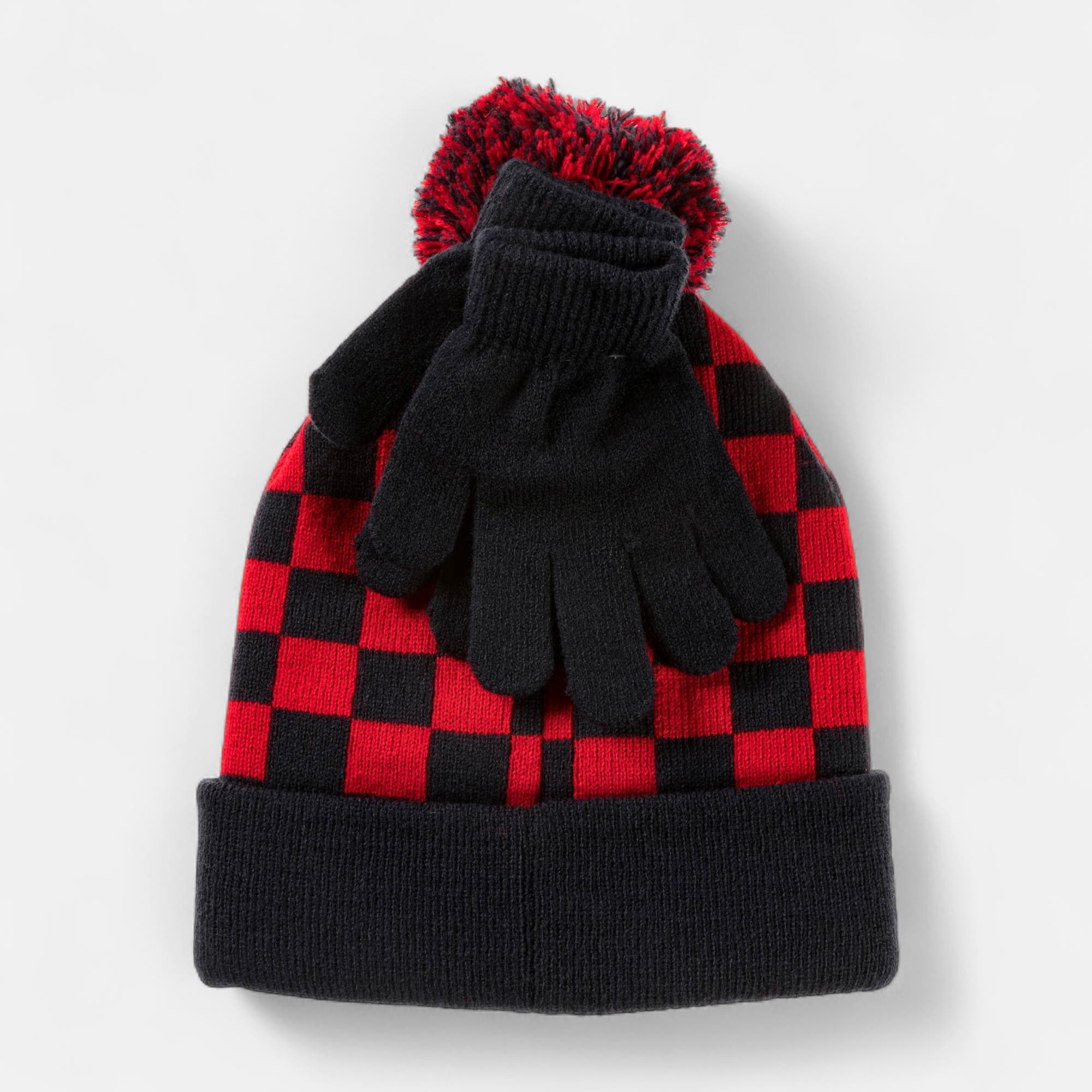 Gants rouge