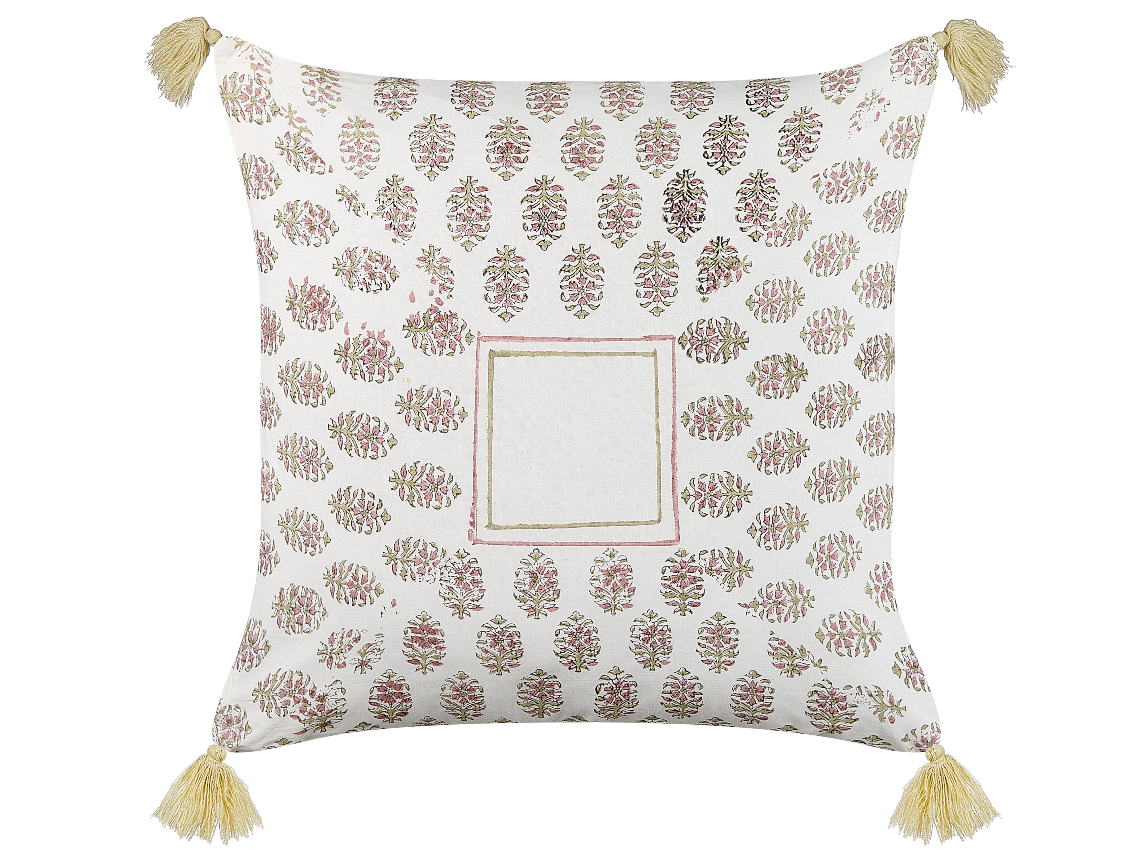 Sierkussen SETOSA Katoen 45 x 45 cm Meerkleurig geometrisch patroon