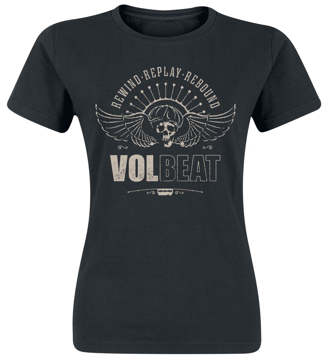 Skullwing - Rewind, Replay, Rebound | Volbeat T-Shirt Manches courtes