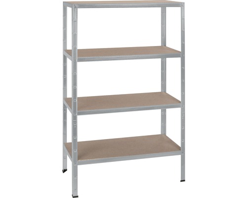 Schulte granieten insteek-basisstellingkast 180x90x40 cm, 4 houten planken, draagvermogen 1000 kg