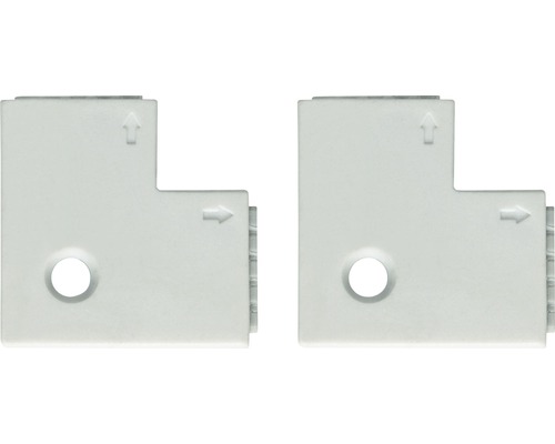 MaxLED Hoekverbinder 90° 4/8 Stuks Wit 24V