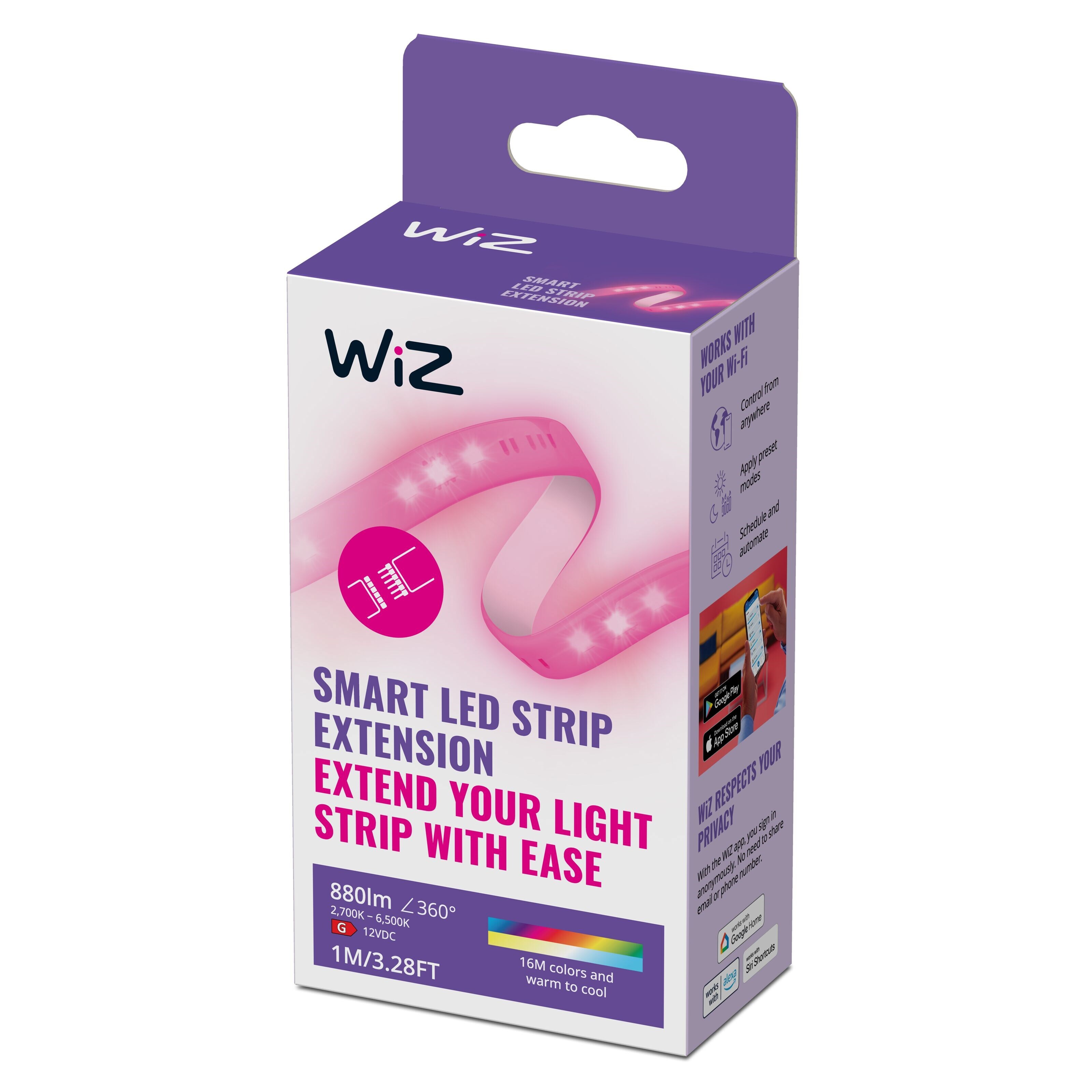 WiZ LED Strip LED-forlengelseslist 1 meter