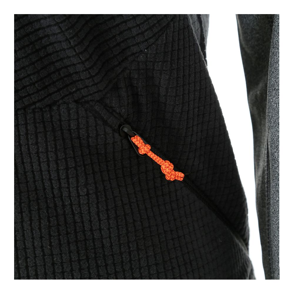 Salewa PUEZ HYBRID - Sweat Homme black out melange