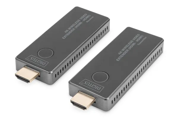 DIGITUS - Sender og modtager - video/audio ekspander - Wi-Fi 5, 802.11b/g/n - op til 30 m