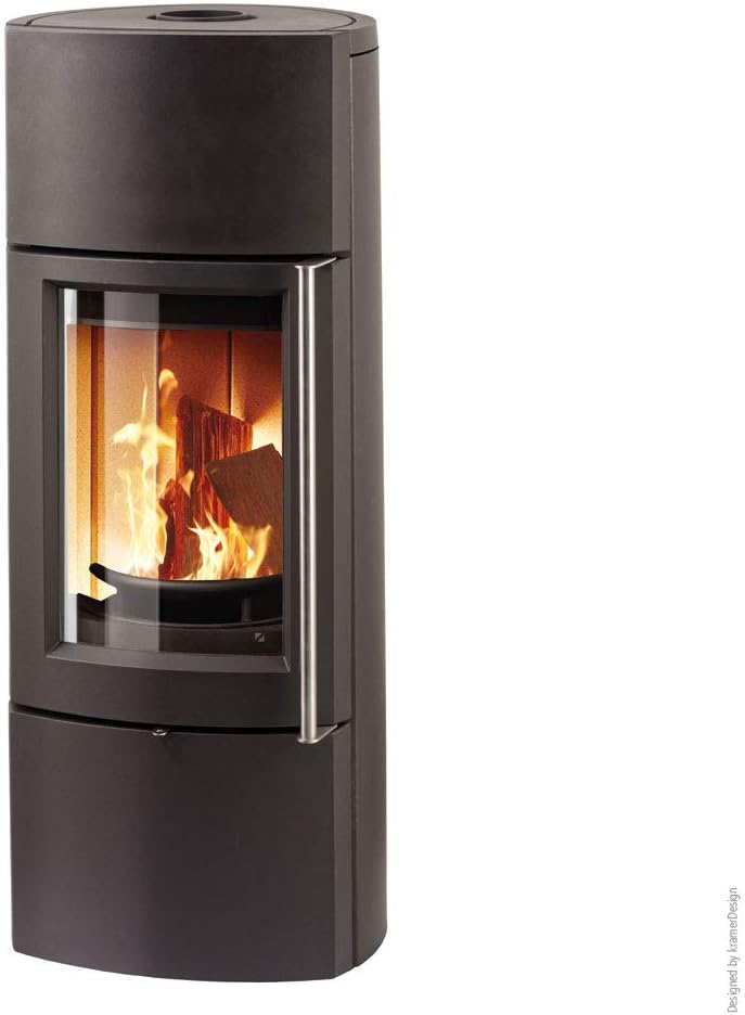 Guss-Kaminofen Leda Delta Plus (6 kW) mit Speichereinlage