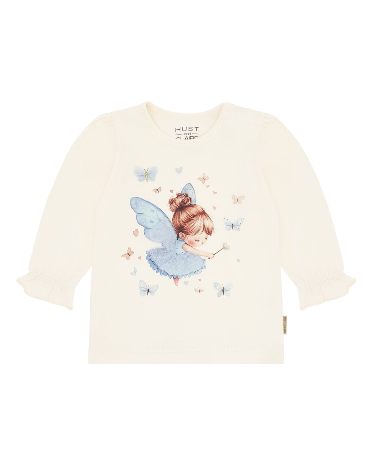 Bluse Barn M/ Volanger – Bomull, Elastan | HCAlma fairy