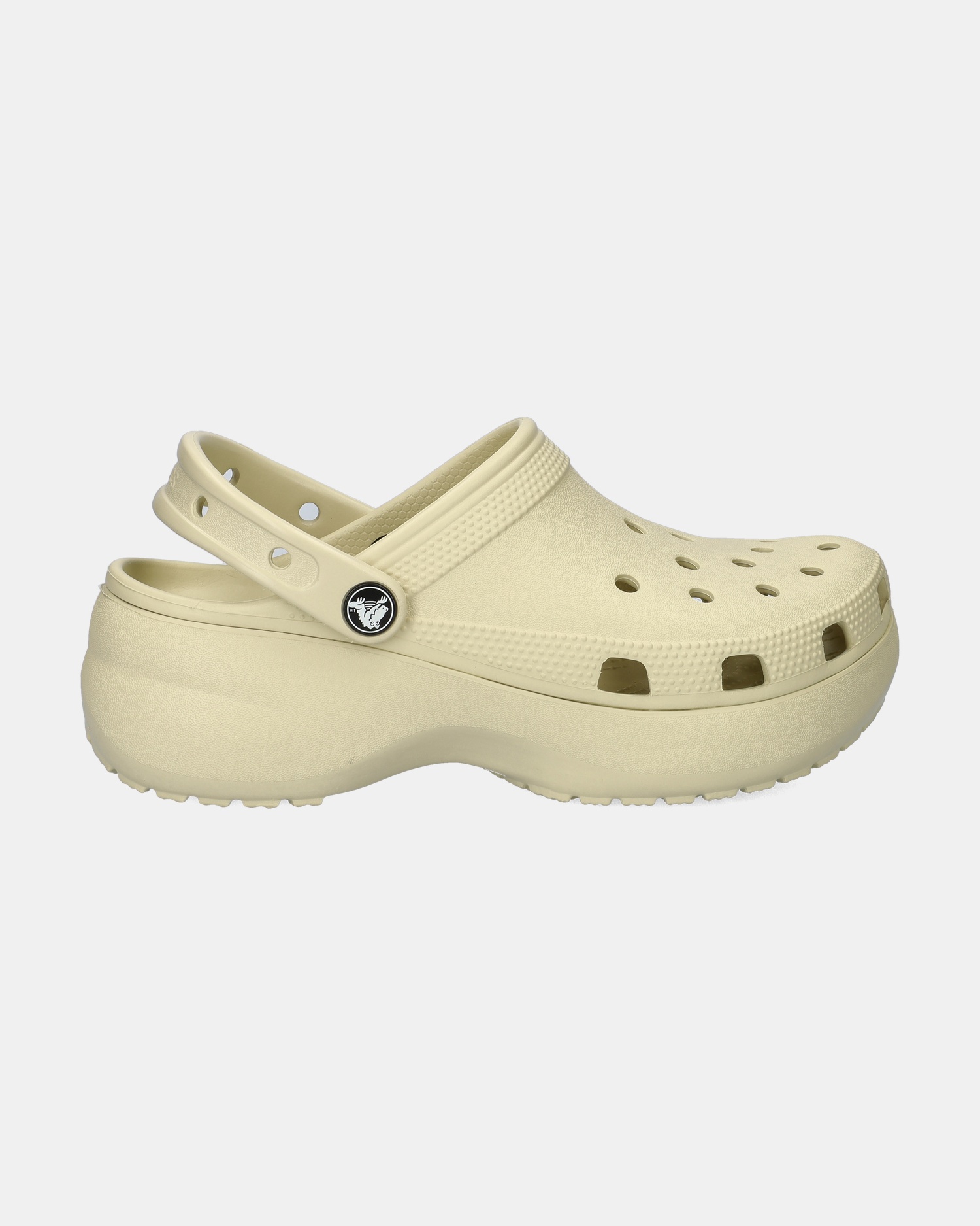Crocs Classic Platform Instapschoenen  - beige