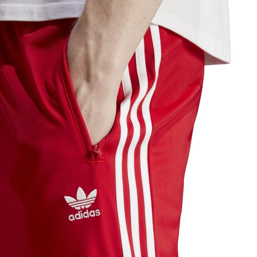 adidas Originals Bas de Survêtement Firebird Classic - Rouge/Blanc