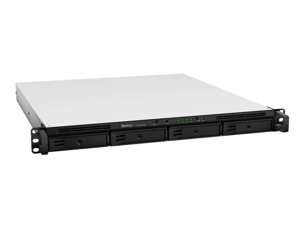 Synology RackStation RS1619xs  - NAS-server - 4 bays - rackversion - SATA 6Gb/s - RAID 0, 1, 5, 6, 10, JBOD, RAID F1 - RAM 8 GB - Gigabit Ethernet - iSCSI support - 1U