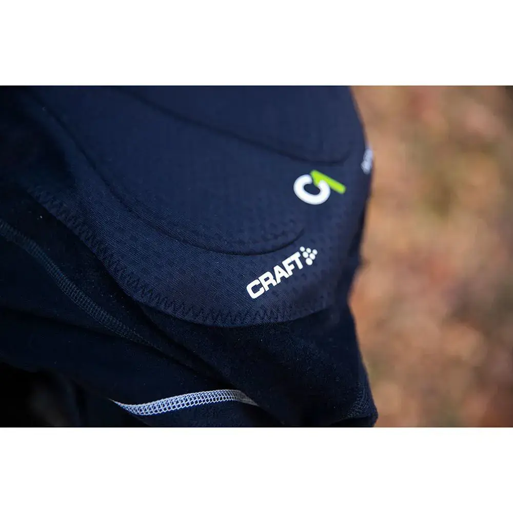 Craft Verve Glow Fietsbroek Lang Zwart/Reflectie Heren