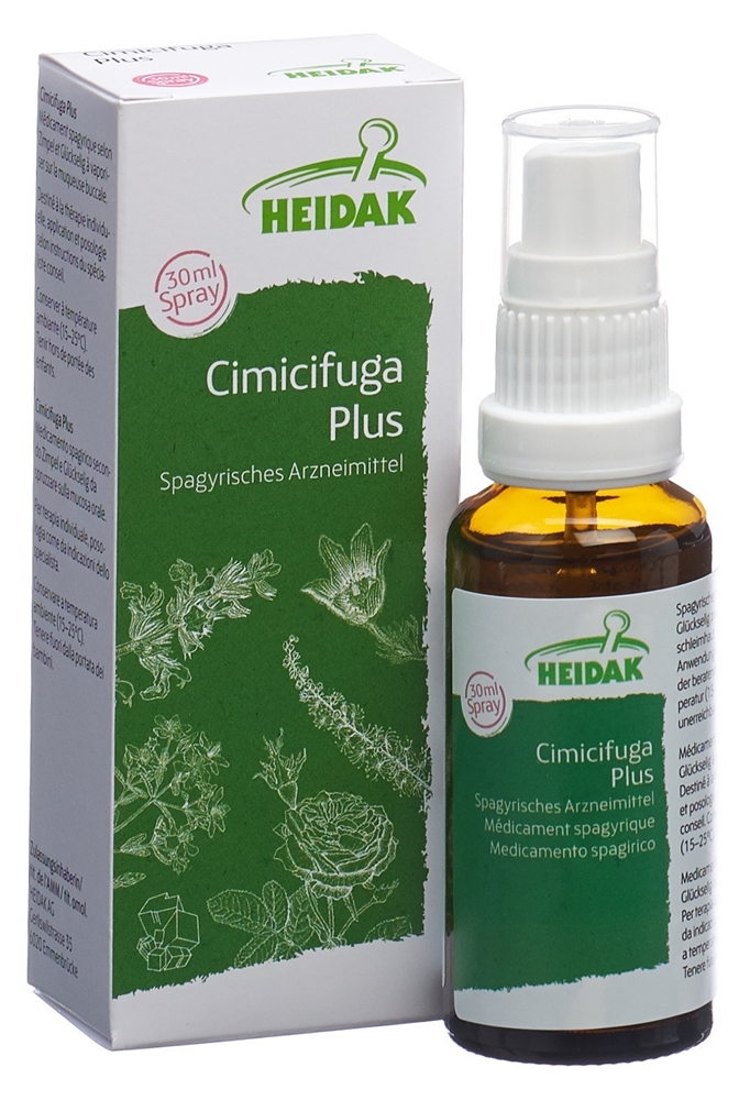 HEIDAK Cimicifuga plus Spray Fl 30 ml
