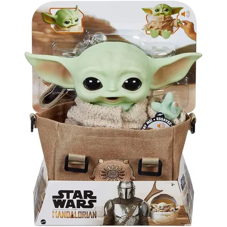 Mattel Star Wars „The Child“ Plüschfigur, ca. 28 cm große Figur aus „The Mandalorian“