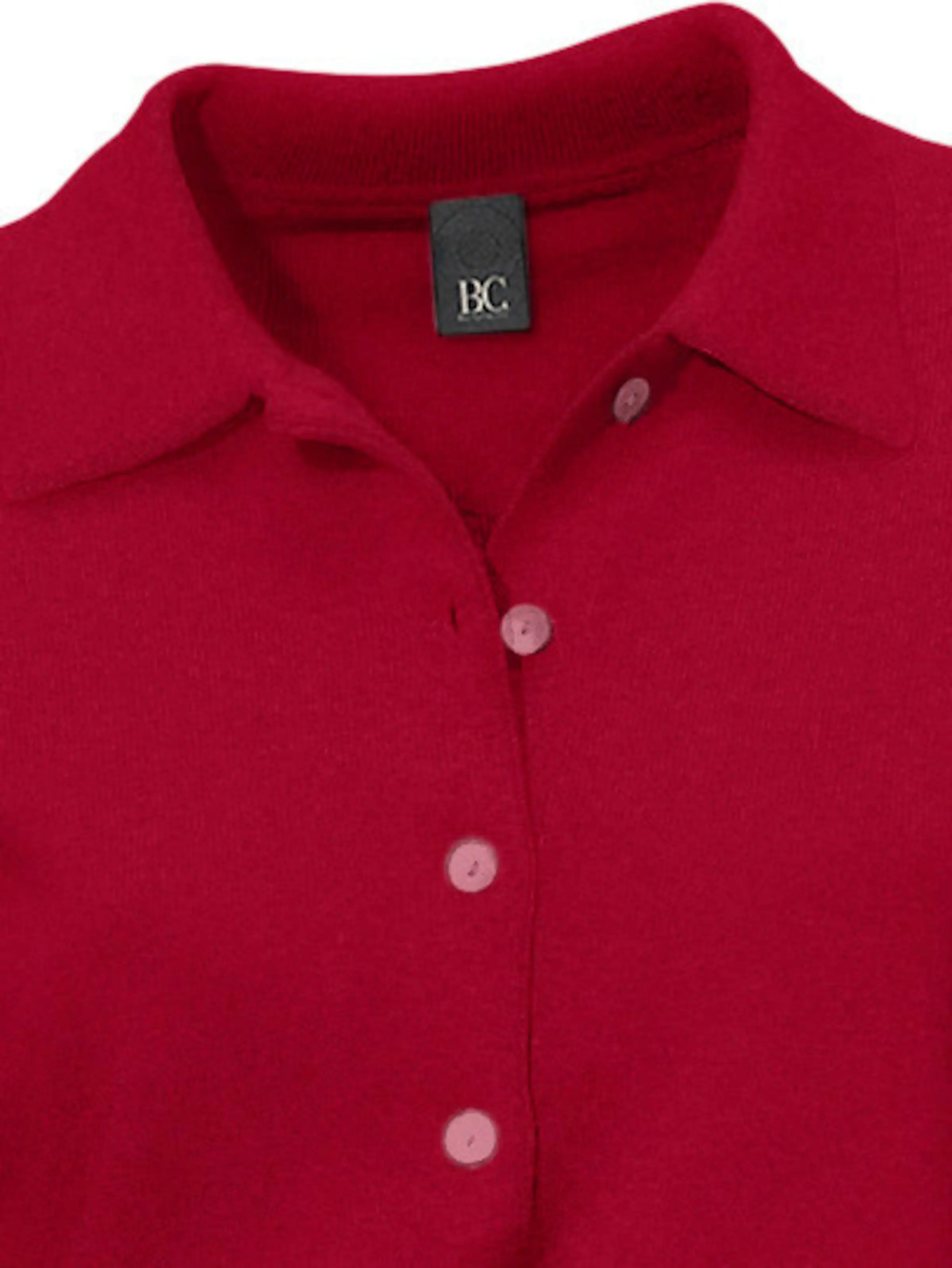heine Polopullover in rot