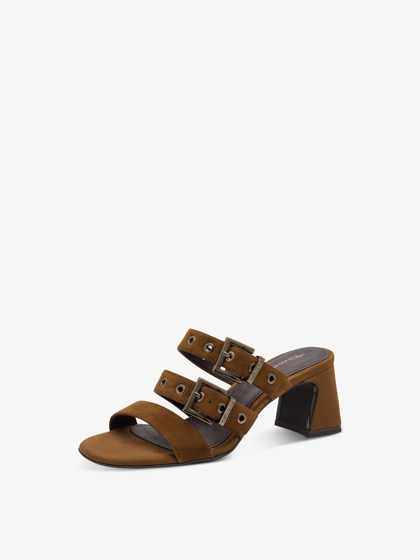 Leren Slipper - bruin