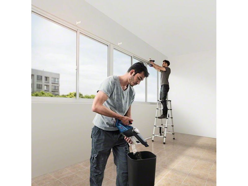 Bosch Professional Akku-Sauger 18 V-1 Professional Kompakter, akkubetriebener Handtrockensauger