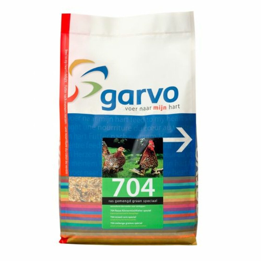Garvo Ras Gemengd Graan Speciaal 4 kg