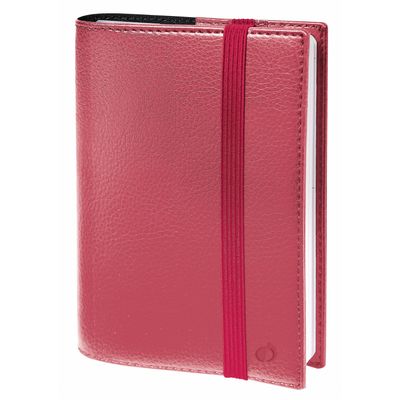 Agenda à élastique Time&Life Pocket - 1 semaine sur 2 pages - 10 x 15 cm - rose irisé - Quo Vadis