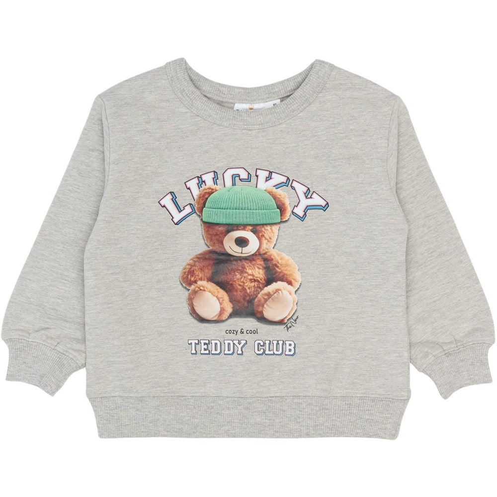 Køb THE NEW Siblings Light Grey Melange Pippin Oversize Sweatshirt