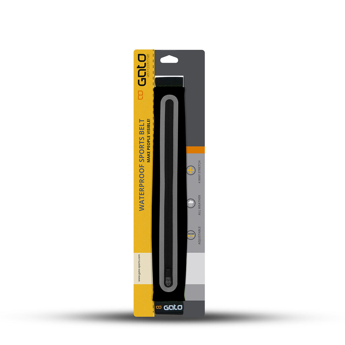 Gato Waterproof Sport Belt Zwart