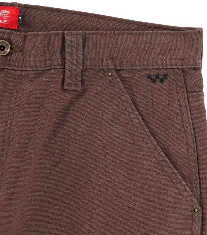 Vans Skate Drill Chore AVE Loose Carpenter Chocolate Brown