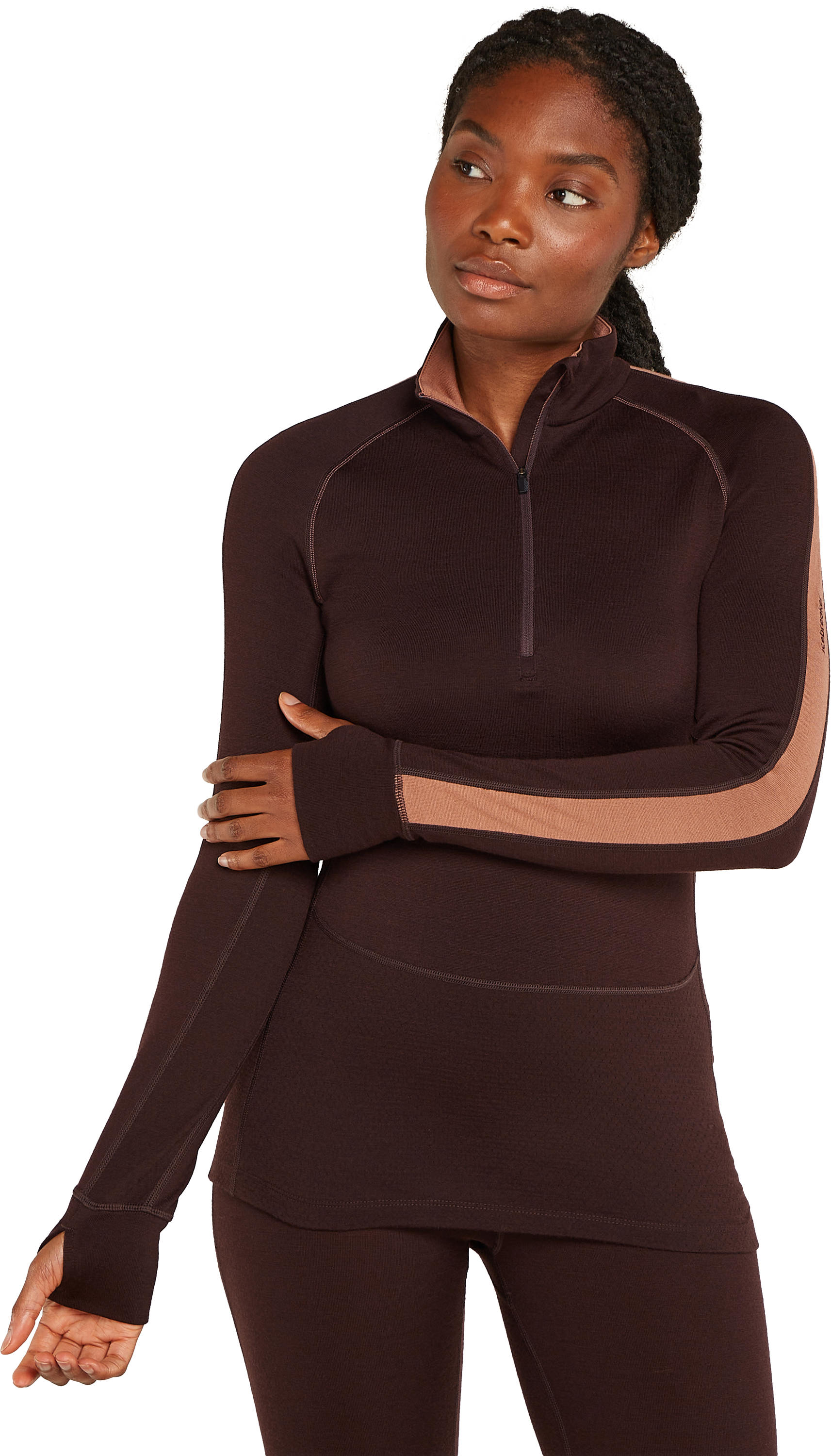 Icebreaker ZoneKnit 260 LS Half Zip W's