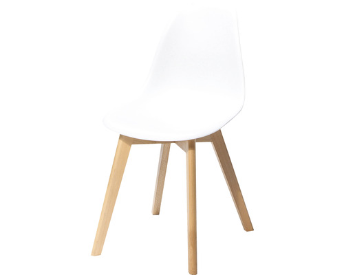 Veba Keeve tuinstoel, 83 x 47 x 53 cm, hout, wit