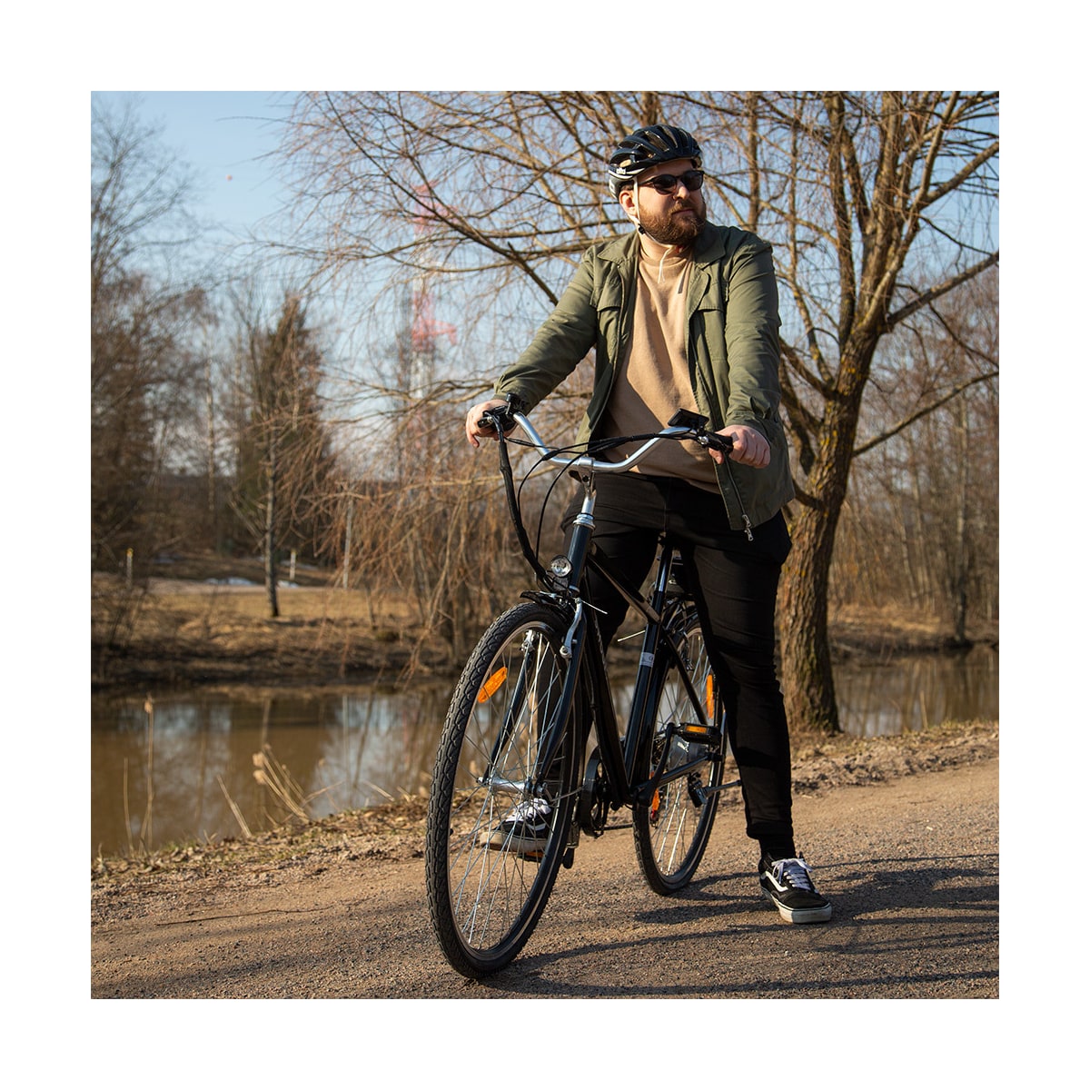 Swoop Elektrisk Sykkel Classic, Herre 28