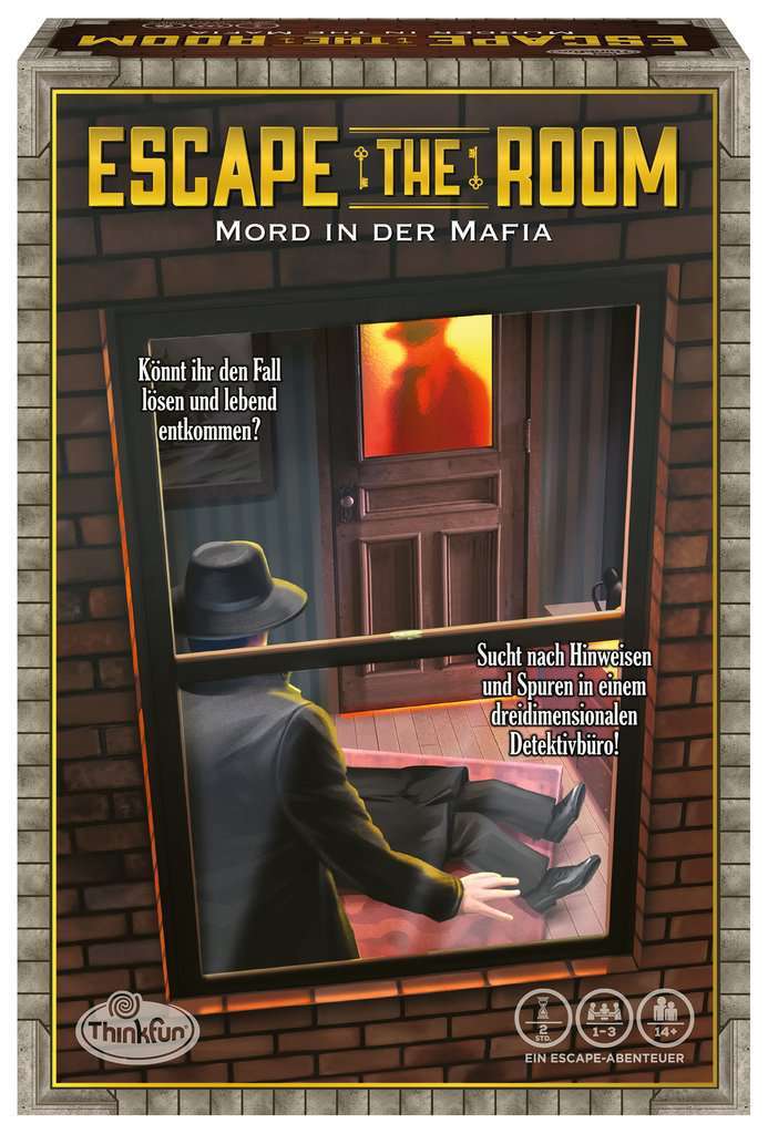 Thinkfun Spiel Escape the Room - Mord in der Mafia
