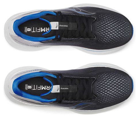 Chaussures Running Saucony Ride 18 Noir/Bleu/Blanc Homme