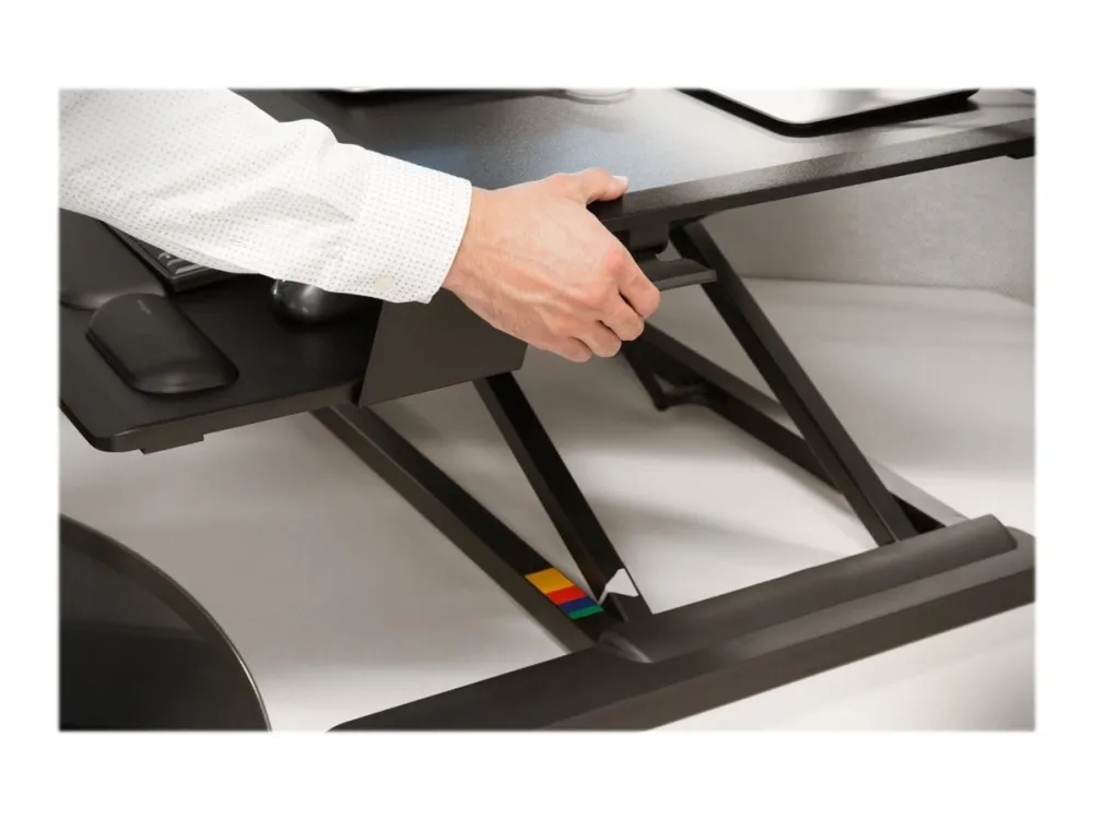 Kensington SmartFit® hæve/sænkebord Sort