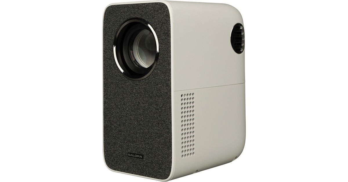 Salora45BHM2250 ledprojector  (Wit/grijs, HDMI, Sound, WLAN)