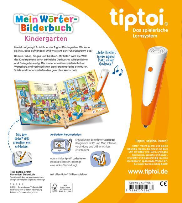 Kindergarten / Mein Wörter-Bilderbuch tiptoi® Bd.4