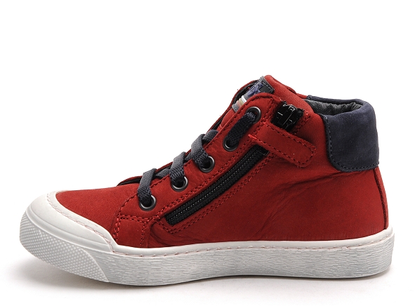 Freesby boots bottine enfant 439 rouge