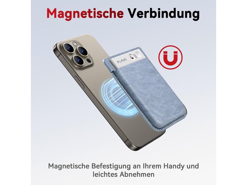 Plaud Note Magnetische Hülle Blau Passend zum Plaud Note AI Voice Recorder