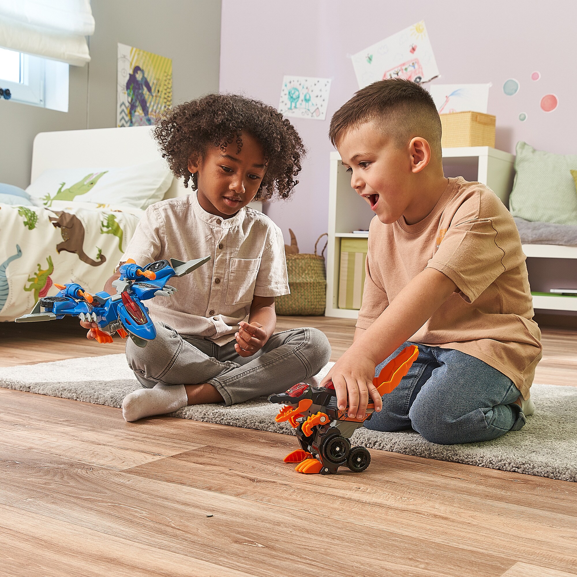 Vtech Spielfigur Switch & Go Dinos - 2-in-1 Spinosaurus & Pterodaktylus
