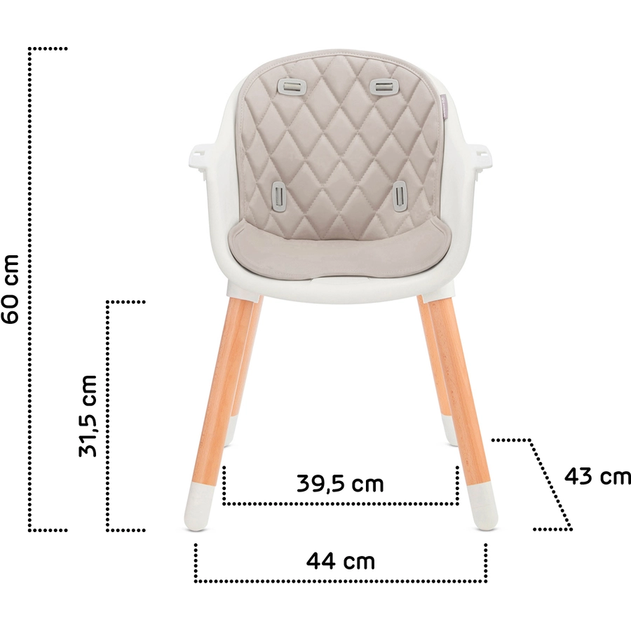Kinderkraft Hochstuhl Sienna Grey