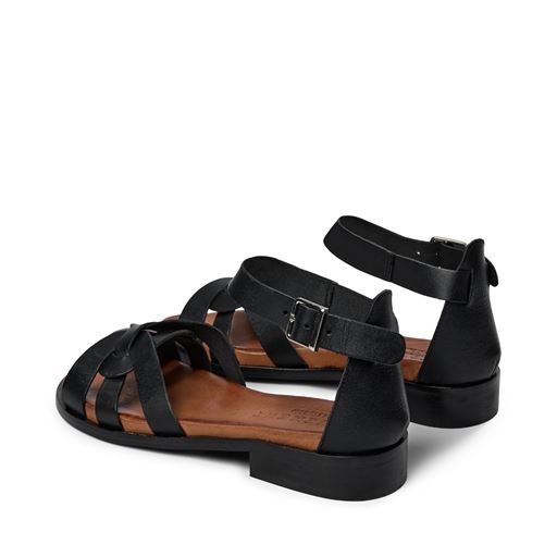 Pavement Aretha Sandaler, Black/Tan, 36