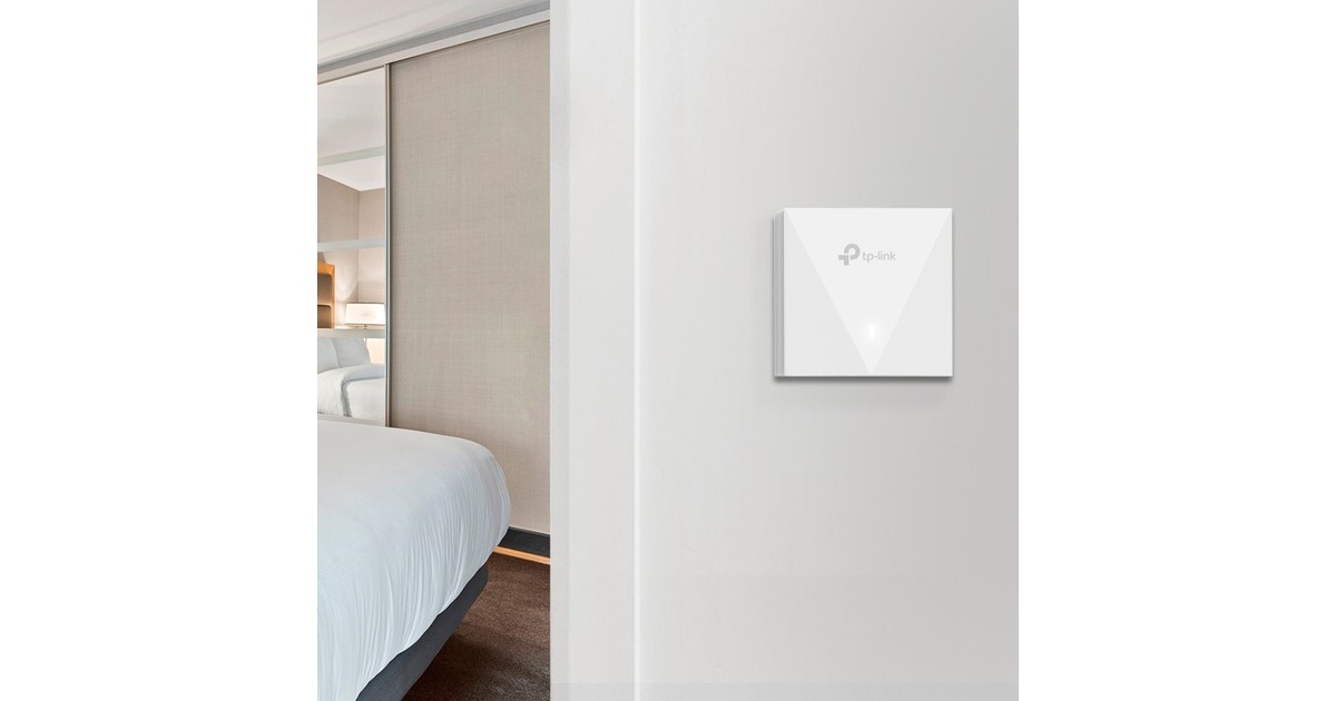TP-LinkEAP650-Wall AX3000 Wall Plate WiFi 6 access point  (Wit)