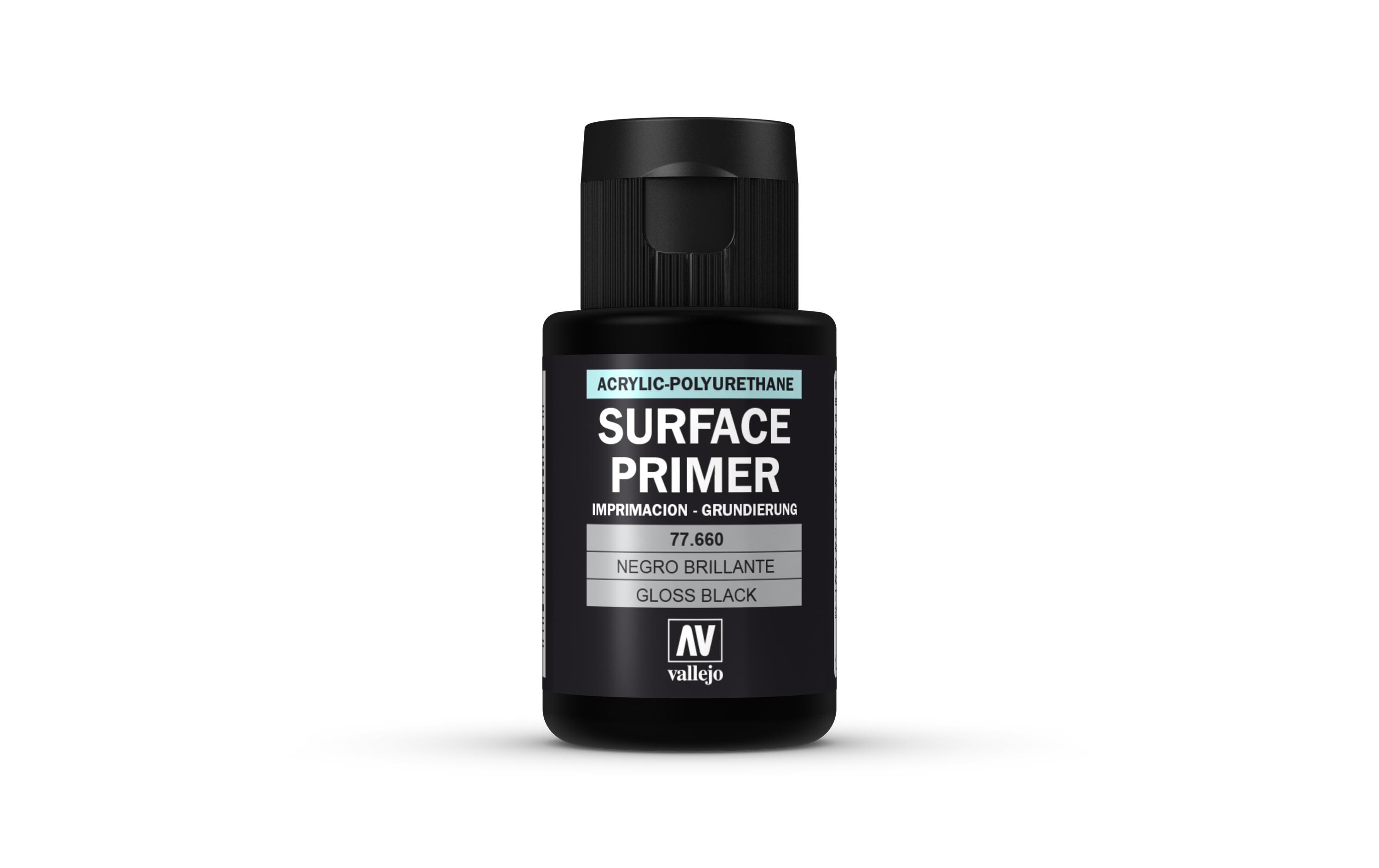Grundierung Metallic Gloss Black Primer 32 mlSurface Primer – Schwarz glänzend