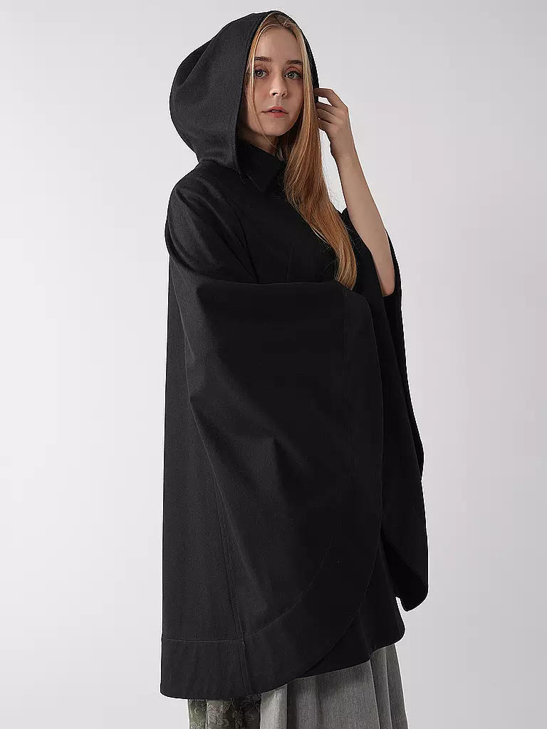LENA HOSCHEK Cape - Poncho CLARA schwarz