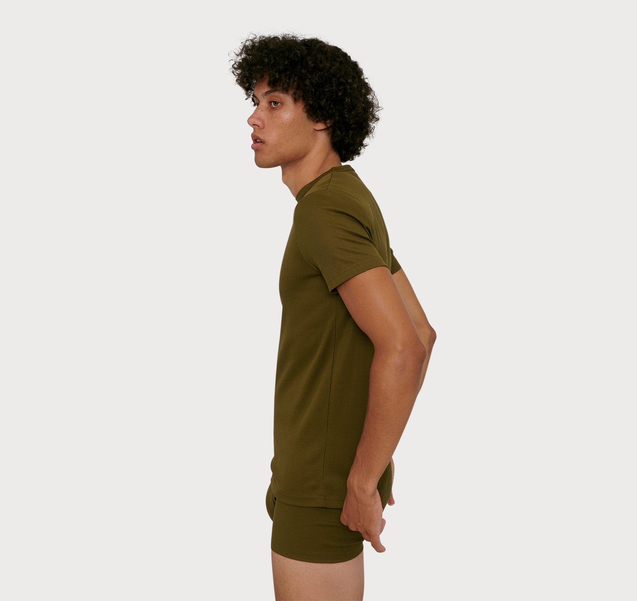 ORGANIC COTTON<br>True Rib Tee