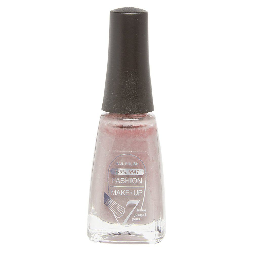 Fashion Make Up  vernis à ongles 100% Mat Gris Mauve