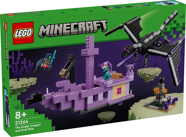 Enderdrage og End Ship LEGO® Minecraft® (21264)