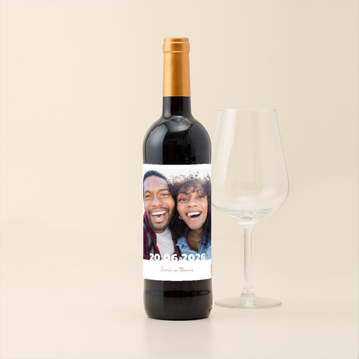 Condado Real | Tempranillo Tinto | Love met eigen foto en tekst | 750 ml