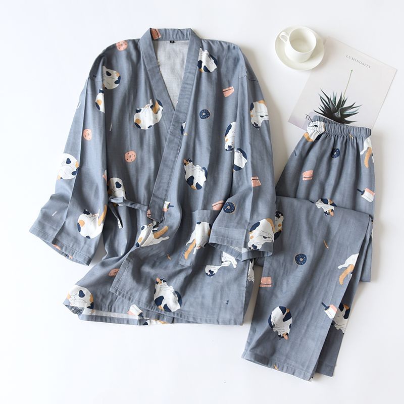 MelMount - Pyjamaset met bijpassende print voor koppels