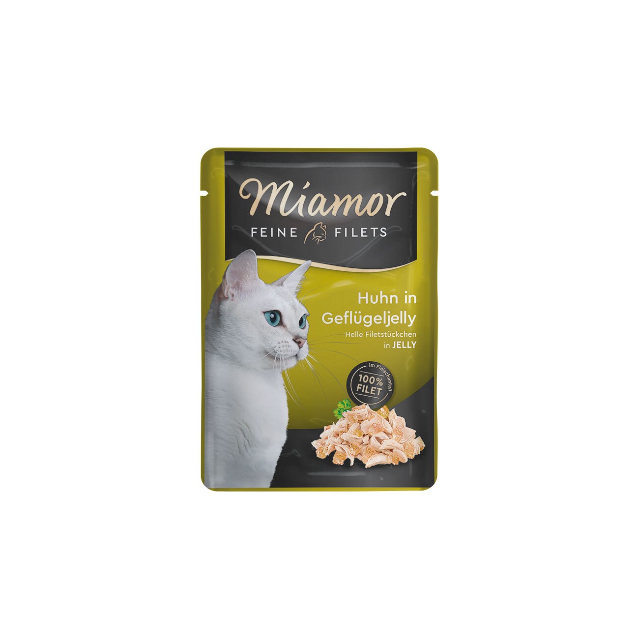 Miamor Feine Filets in Jelly Huhn in Geflügeljelly 24x100 g